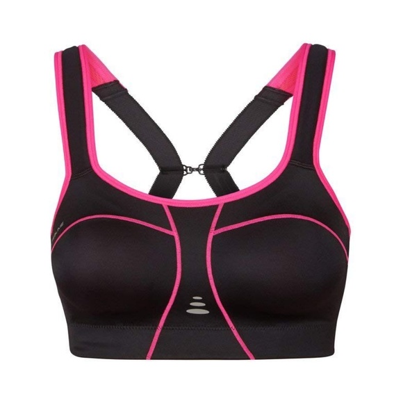 PureLime Women's Padded Athletic Bra - Picture 1 of 5